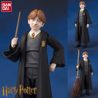 Model Figma งานแท้ Bandai S.H.Figuarts จากหนัง Harry Potter แฮร์รี่ พอตเตอร์  Ron Weasley รอน วีสลีย์