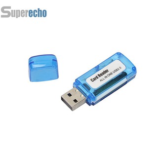 สะดวกสำหรับชีวิตของคุณ🎉Portable 4 in 1 Memory Multi Card Reader USB 2.0 for SD/TF/T-Flash/M2 Card