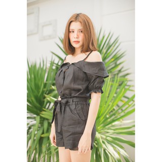 Paper Bag Top (Olive Black)