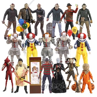 Neca-pennywise, Freddy, Jason Wallis, Chucky, Michael Miles, Big Massacre, Hellraiser, Sam