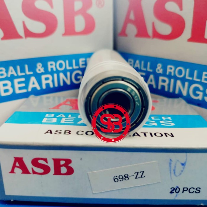 MINIMAL Bearing 698 ZZ ASB ORIGINAL (ซื้อขั้นต่ํา 20 ชิ้น)