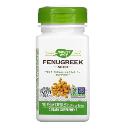 Nature's Way, Fenugreek Seed, 1220 mg, 100 Vegan Capsules