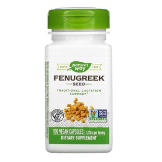 Natures Way, Fenugreek Seed, 1220 mg, 100 Vegan Capsules