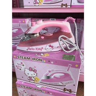 ็Hello Kitty Steam Iron เตารีดไอน้ำคิตตี้ 1200 วัตต์ รุ่น HD-504