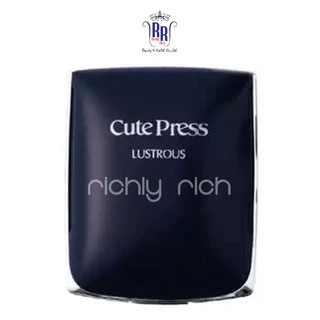 🔸แท้|ส่งไว🔸 CUTE PRESS แป้งเค้ก แป้งผสมรองพื้น Lustrous Fairness Cake SP15 ลัสทรัส ตลับกระจก แป้ง คิวเพรส ริชชี่ริช