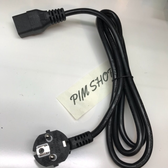 Cable AC UPS หนา 3G 1.5mm ยาว 1.5 กับ 3 เมตร