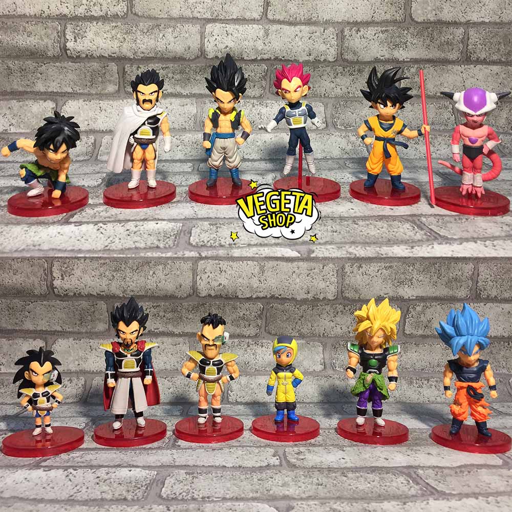 Dragon Ball รุ่น WCF DWC Broly Frieza Raditz Nappa Goku Kaio Gohan Krillin Bulma Gogeta Ox King Vege