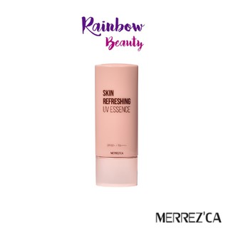 แบบขวด 40 ml. Merrezca Skin Refreshing UV Essence SPF50+/PA++++ กันแดดเนื้อน้ำ เอสเซนส์กันแดดเนื้อน้ำ กันแดด