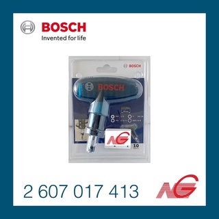 ชุดดอกไขควง BOSCH 10 ชิ้น (ไขควงมือ) X-LINE 2607017413