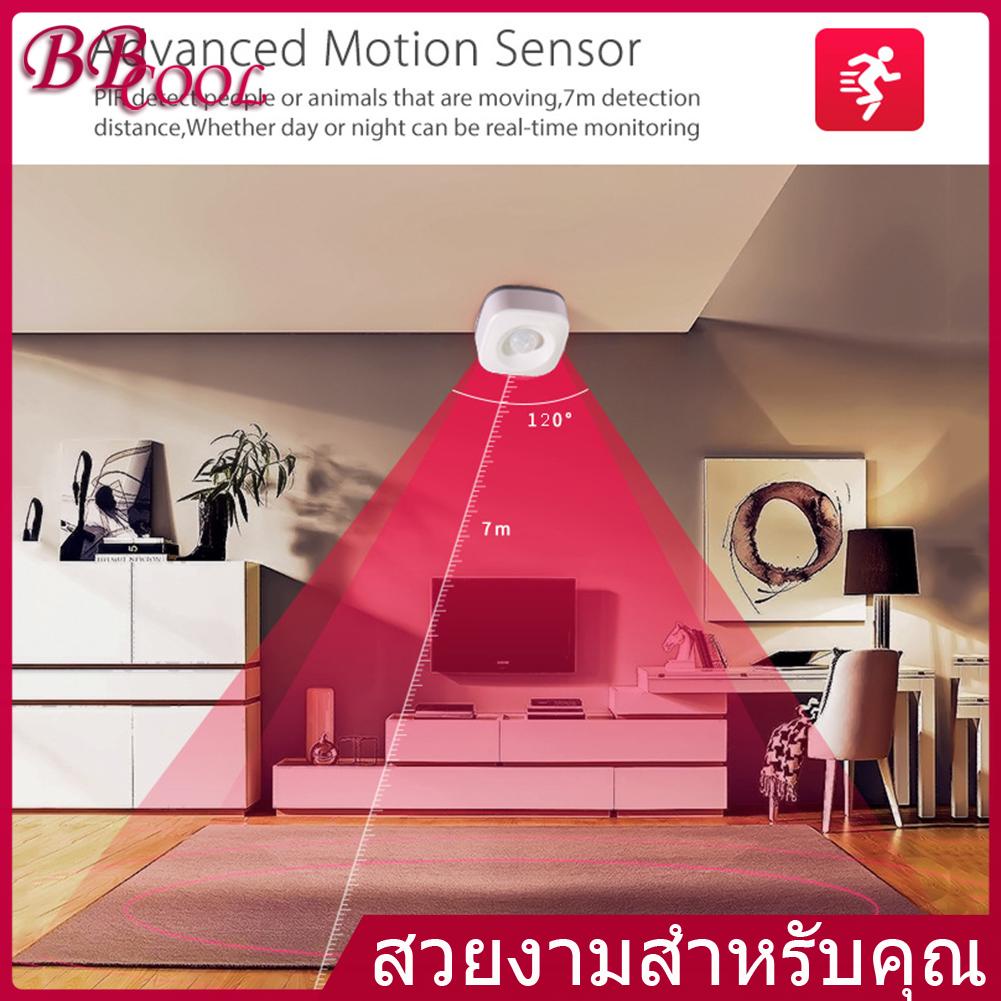 Yotome เซนเซอร์ตรวจจับการเคลื่อนไหว WIFI APP ไร้สาย PIR #4
