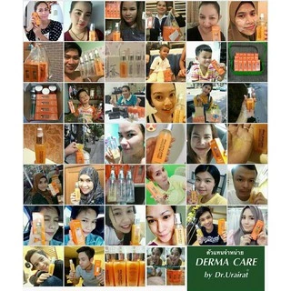 สบู่ล้างหน้า 🍊ส้มเหลว🍊 (Derma Care by Dr. Urairat) ขนาด 100 ml.