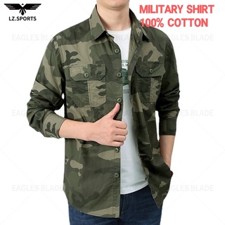 Eaglade เสื้อเชิ้ตคาร์โก้ สําหรับผู้ชาย 29503 In Camo