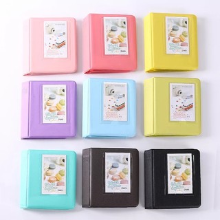 (mini) อัลบั้มโพลารอยด์ photo album 2x3" กระเป๋าเก็บรูป Fujifilm Instax Mini / 64 รูป อัลบั้ม อัลบั้มรูป