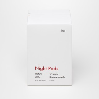 ira concept: Night Pads / ผ้าอนามัยกลางคืนออร์แกนิคและย่อยสลายได้ ไอร่า