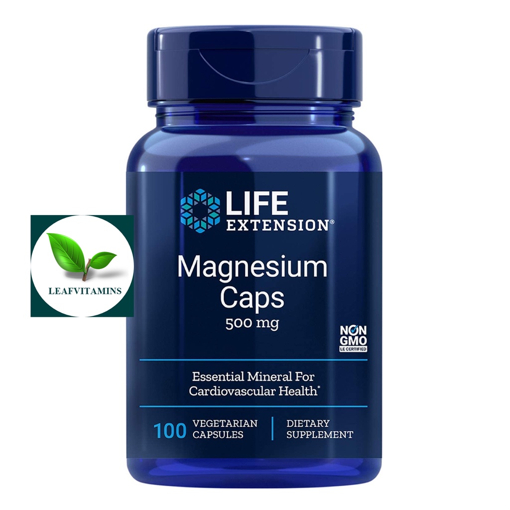 Life Extension Magnesium Caps 500 mg / 100 Capsules