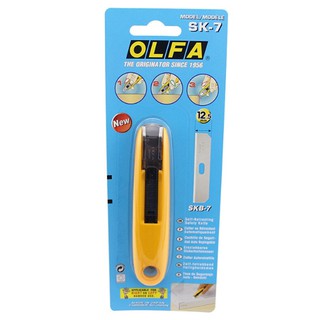 OLFA โอฟ่า รุ่น SK-7 มีดคัตเตอร์เซฟตี้กรีดกล่องลัง