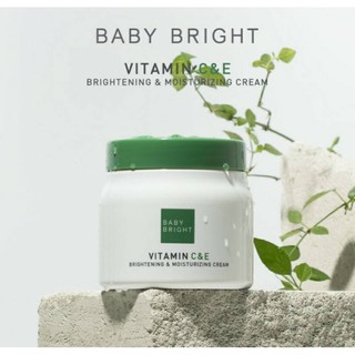 BabyBright Vitamin C&amp;E brightening&amp;MoisturizingCream ขนาด 500กรัม