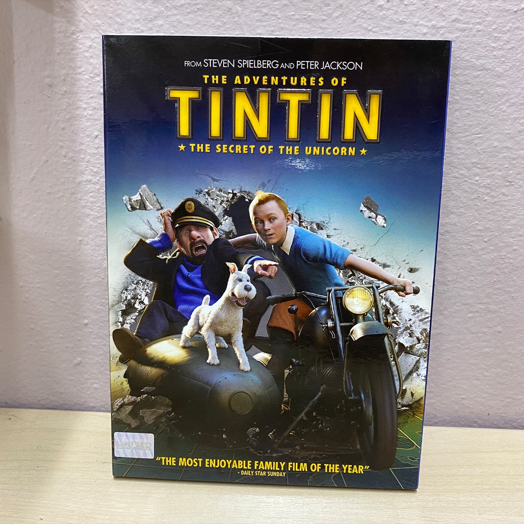 DVDดีวีดีหนังมือสอง The Adventures of TinTin: Secret of the unicorn / การผจญภัยของตินติน (ซับไทย Soundtrack)