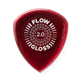 ปิ๊กกีต้าร์ Jim Dunlop Flow Gloss pick ปิ๊ค แท้100%