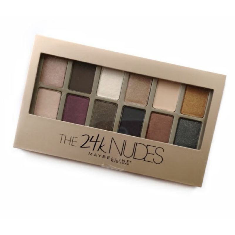 MaybellineThe 24k Gold Nudes Palette