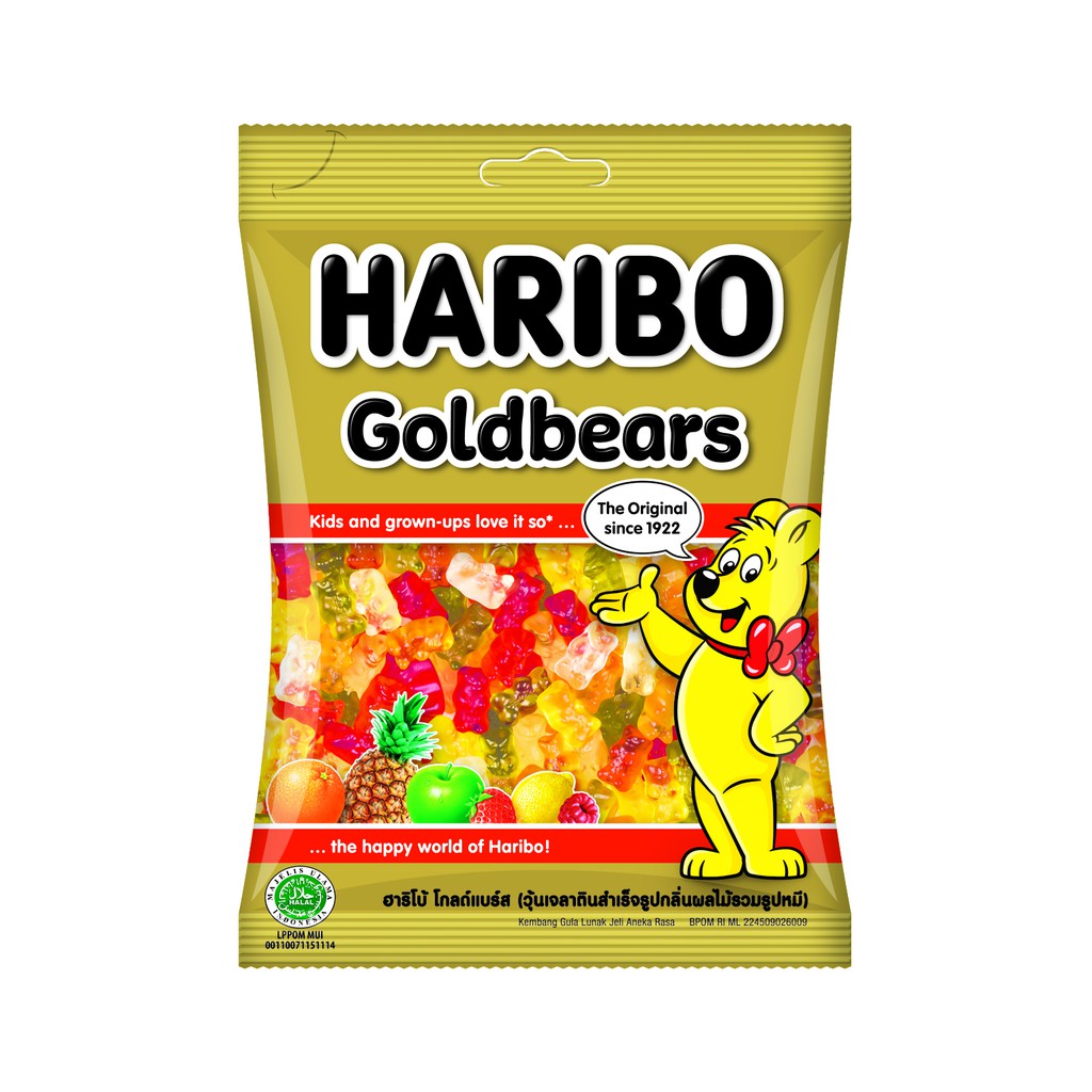 ♥ส่งฟรี♥  Haribo กัมมี่ เจลลี่ ฮาริโบ้ ขนาด 160 กรัม (เลือกรสได้)  [Haribo Goldbears]