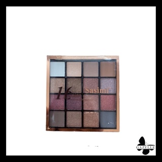 Sasimi 16 Natural Colour Eyeshadow Palette [01,02,03]