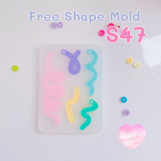 แม่พิมพ์ซิลิโคน S47 Free Shape Mold