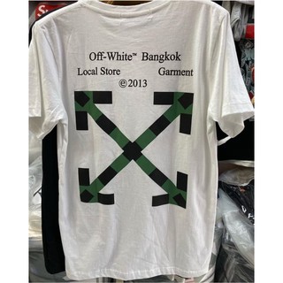 เสื้อยืดแบรนด์เนมงานป้าย Off-white