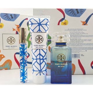 เซ็ตแท้ Tory Burch Bel Azur EDP 3 ชิ้น