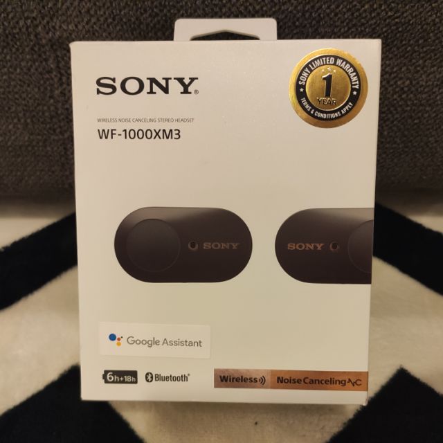 หูฟัง Sony WF-1000XM3 Wireless Noise Cancelling Headphones