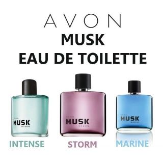 น้ำหอมชาย มัสค์ เอวอน AVON MUSK EAU DE TOILETTE SPRAY 75ml