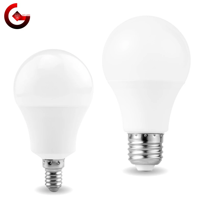 Got Liang หลอดไฟสปอตไลท์ LED E27 E14 20W 18W 15W 12W 9W 6W 3W AC 220V สีขาวอบอุ่น ประหยัดพลังงาน