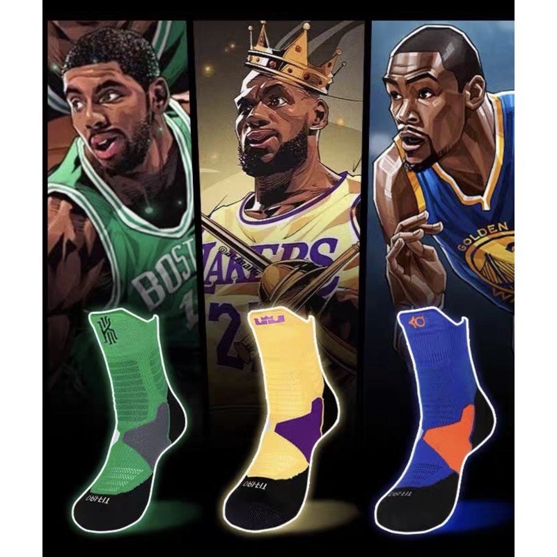 ถุงเท้าบาส , ถุงเท้ากีฬา  NBA  Player - BASKETBALL SOCKS