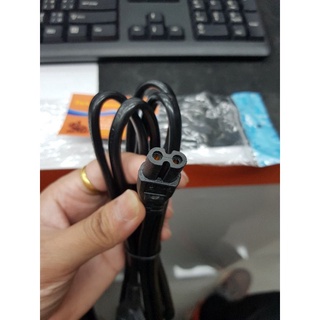 สาย Ac power cable  2รู 1.8เมตร รับไฟ 10A-250V