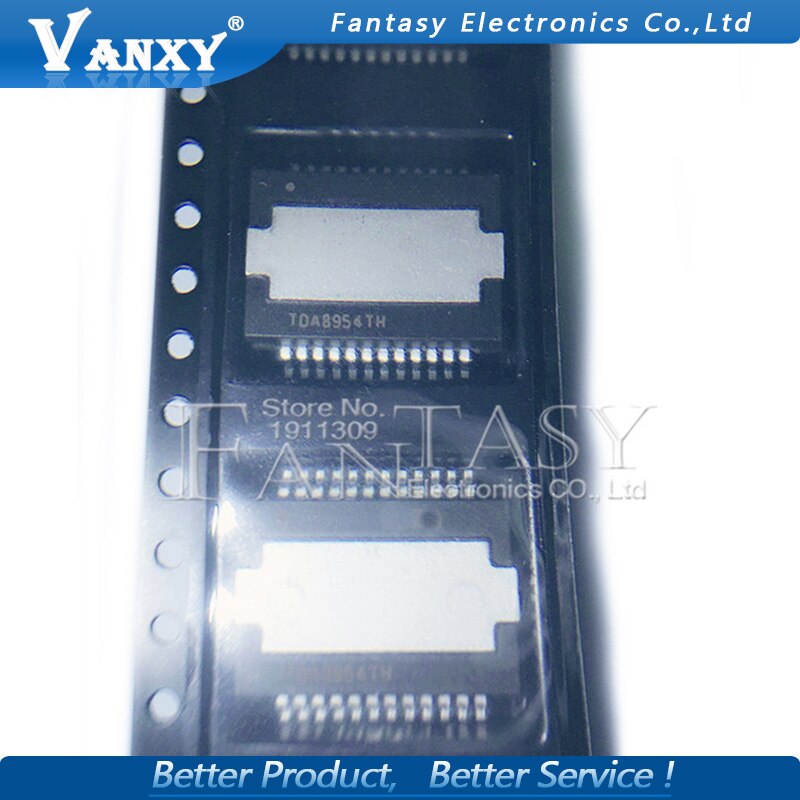 Amplificateur Audio De Puissance TDA8954TH - 1 Pièce - Boîtier HSOP-24 - Pour Ampli Classe D, Home Cinéma