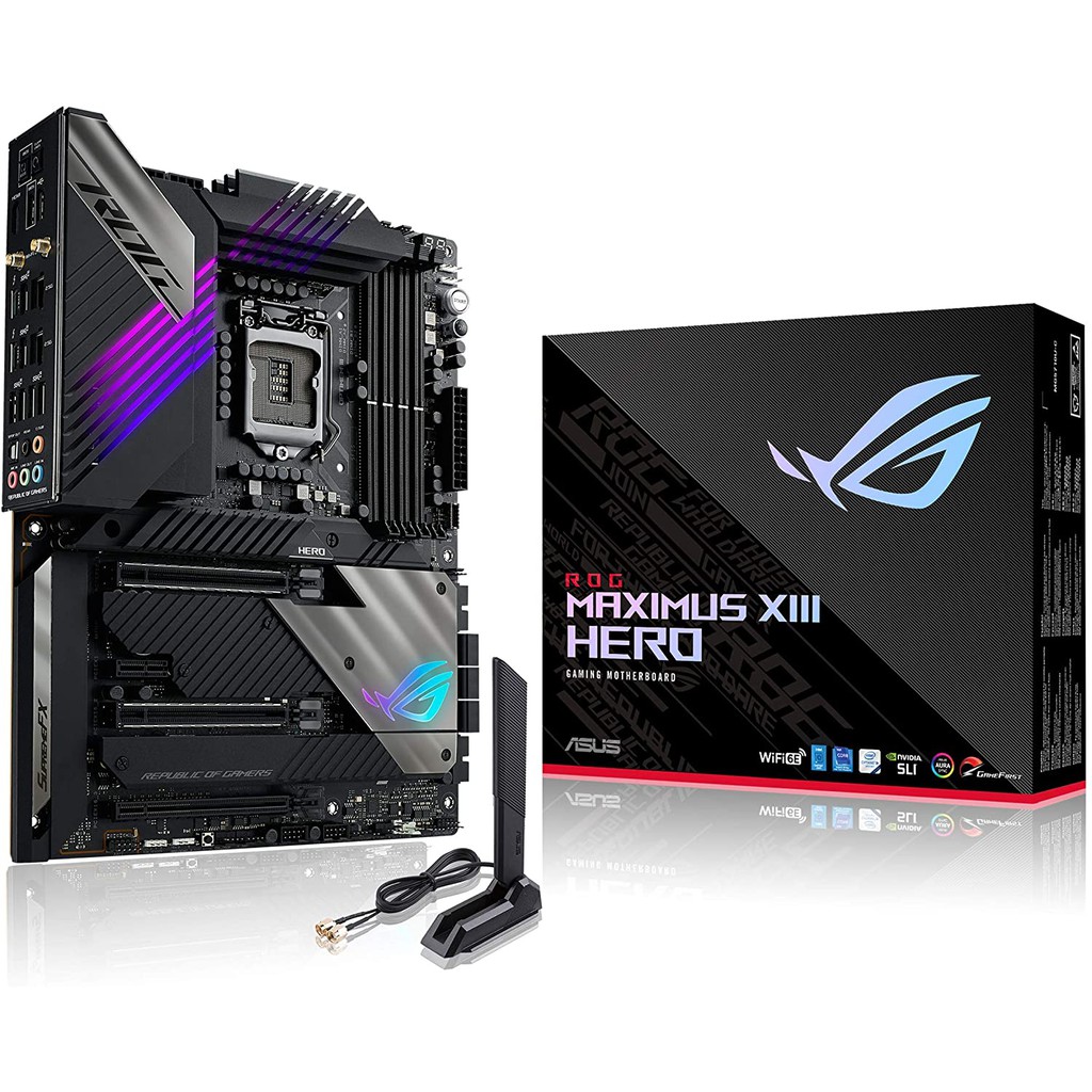 MAINBOARD (เมนบอร์ด) 1200 ASUS ROG MAXIMUS XIII HERO Warranty 3 - Y