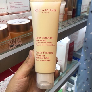 CLARINS Gentle Foaming Cleanser with Cottonseed 125ml