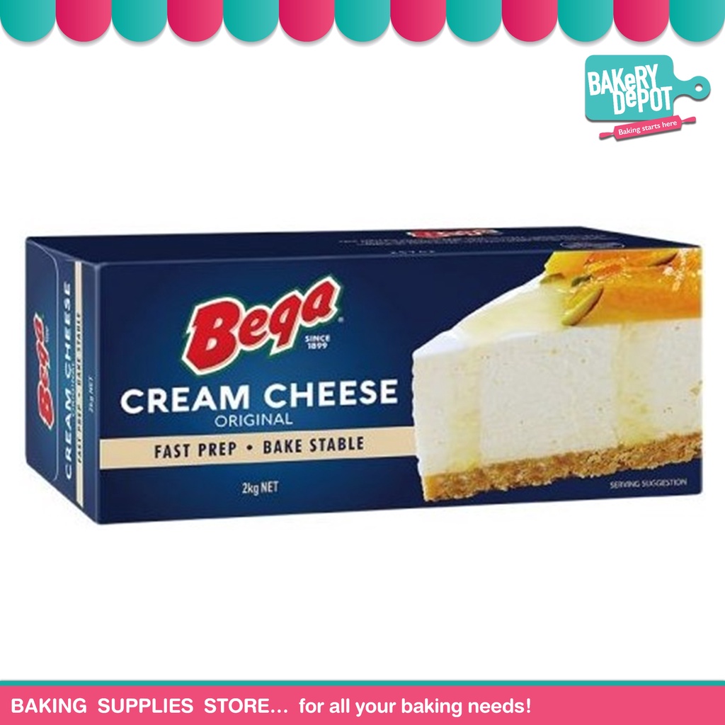 BAKERY DEPOT BEGA CREAMCHEESE 2KG. ครีมชีส เบก้า ขนาด 2 กิโลกรัม