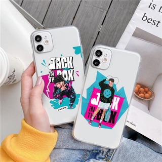 เคสโทรศัพท์มือถือแบบนิ่ม ใส ลาย J-hope Jack in the box สําหรับ Samsung Galaxy S22 Ultra 5G S21 FE S21 Plus S21 Ultra A52 A72 A10S