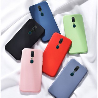 TPU OPPO F11 Liquid กรณีซิลิโคน กรณี Cover OPPO F11 Soft Casing OPPOF11 F 11 กรณีที่โทรศัพท์