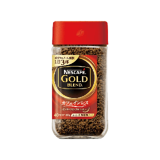 NESCAFE GOLD BLEND DECAF 80 g เนสกาแฟ โกลด์ เบลนด์ ดีคาฟ คอฟฟี่ กาแฟสำเร็จรูปที่สกัดกาเฟอีนออกชนิดฟรีซดราย 80 กรัม