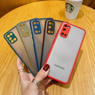 เคสโทรศัพท์แบบด้าน กันกระเเทก สำหรับ Samsung Galaxy A71 A51 A50 A50s A70 A70s A31 A30 A30s A21s A20 A20s A10 A10s กันกล้อง เคสใสกันกระแทก