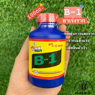 B-1 (B Start) น้ำยาเร่งราก ตราT-rex ขนาด 100cc. B-1 บี-วัน บำรุงราก รากเดินดี