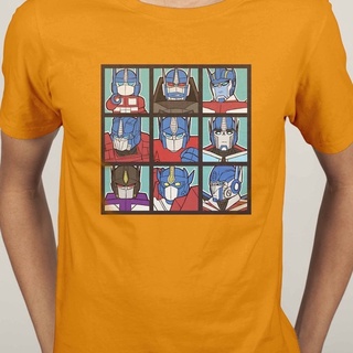 ลายน่ารัก Transformers Optimus Prime Bumblebee การแก้แค้นของหุ่นยนต์ที่ร่วงหล่นเสื้อยืดเสื้อยืดผู้ใหญ่ / เด็ก