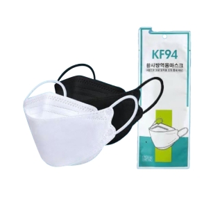 พร้อมส่ง!!⚡️หน้ากากอนามัย แมสเกาหลี KF94 แพ็ค 10 ชิ้น 3D Mask KF94