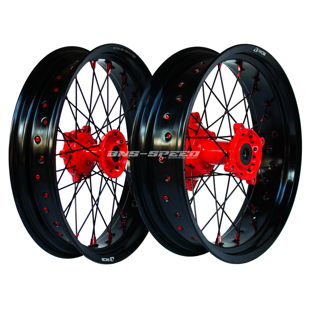 ชุดล้อโมตาด CRF250/300L/M/Rally ปี 2012-2025 (ทำ3-7วัน) ล้อแบบใช้ยางใน ใส่ตัว ABS ได้