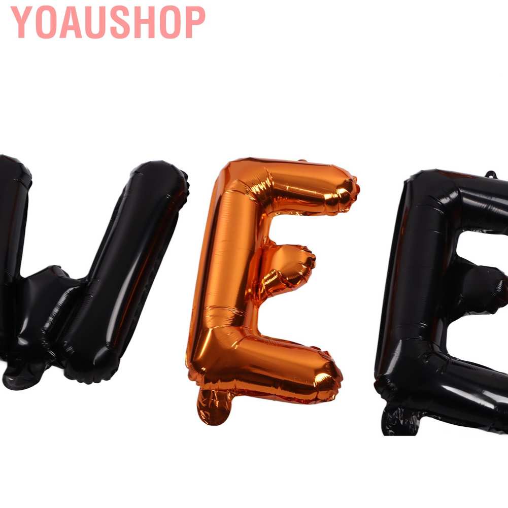 Yoaushop Happy Birthday Balloons Unique Safe Fast Inflating Alphabet ...
