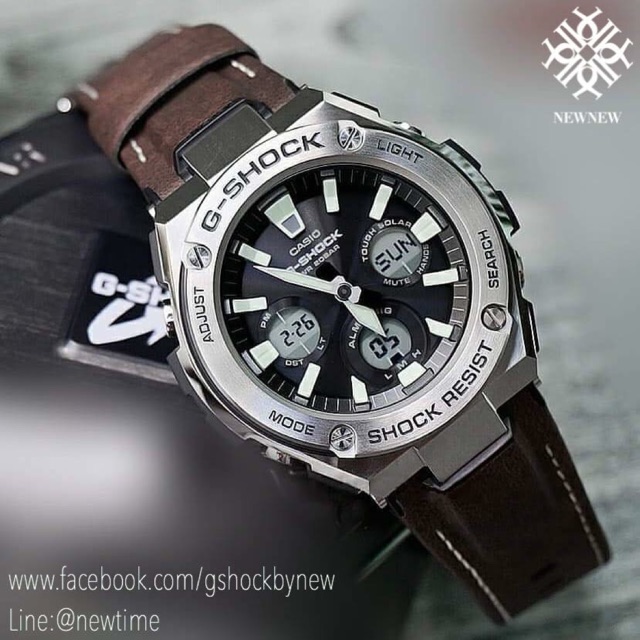 นาฬิกา G-SHOCK CASIO G-STEEL รุ่น GST-S130L-1A ของแท้ประกัน cmg รับประกันศูนย์ 1 ปี