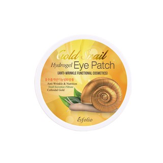 มาส์กใต้ตาสเนล Esfolio Gold Snail Hydrogel Eye Patch 30 คู่