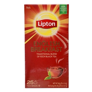 ลิปตัน ชาอิงลิช เบรคฟาสต์ Lipton English Breakfast Tea 60g